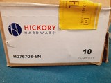 Hickory Hardware Forge 6-5/16 Inch (160 mm) C to C Satin Nickel H076703-SN gallery