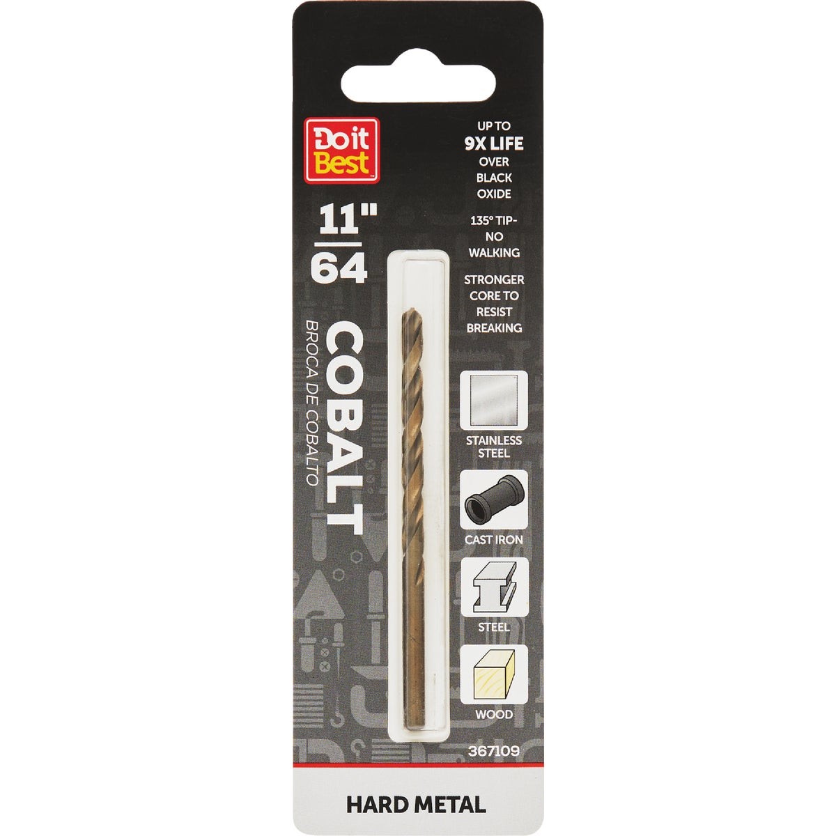 Do it Best 11/64 In. Cobalt Drill Bit QJDIB-DB-036A SIM Supply, Inc. gallery