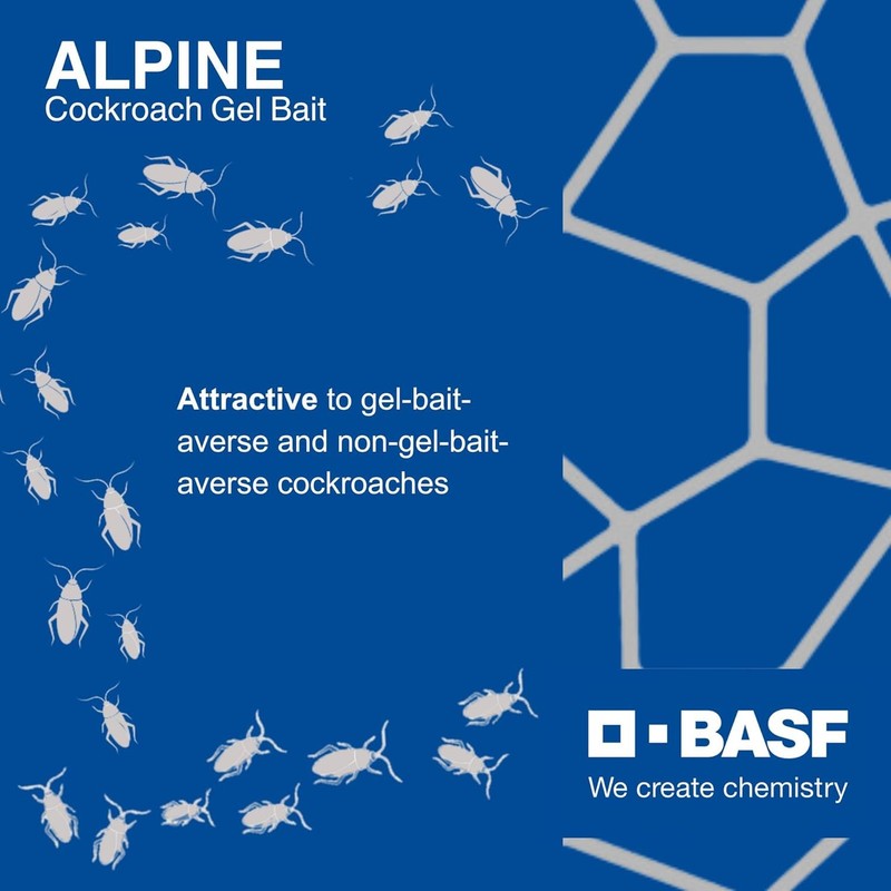 4 Tubes Alpine Cockroach German Roach Control Gel Bait Rotation 2 ~120 grams gallery