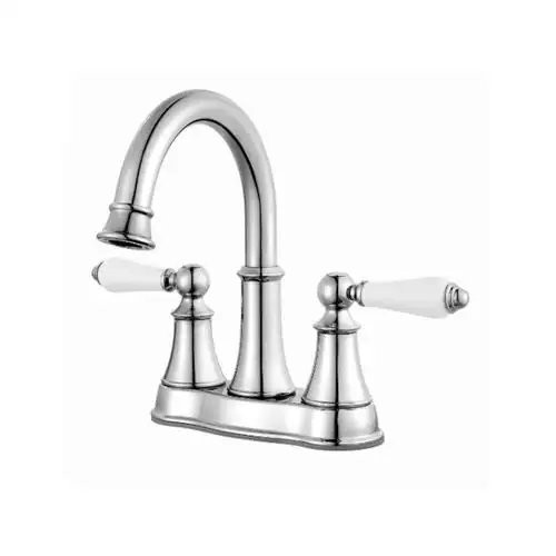 Pfister Courant Polished Chrome 2-Handle 4-in Centerset WaterSense Bathroom Sink gallery