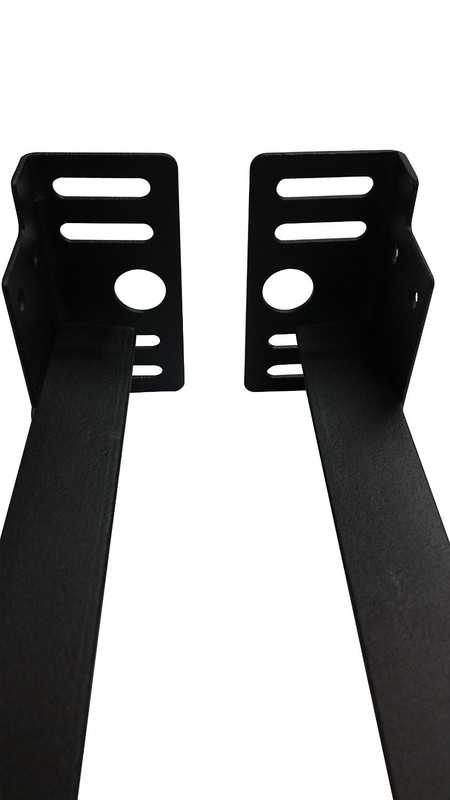 Bed Frame Footboard Extension Brackets Set Attachment Kit - Twin/Full/Queen/King gallery