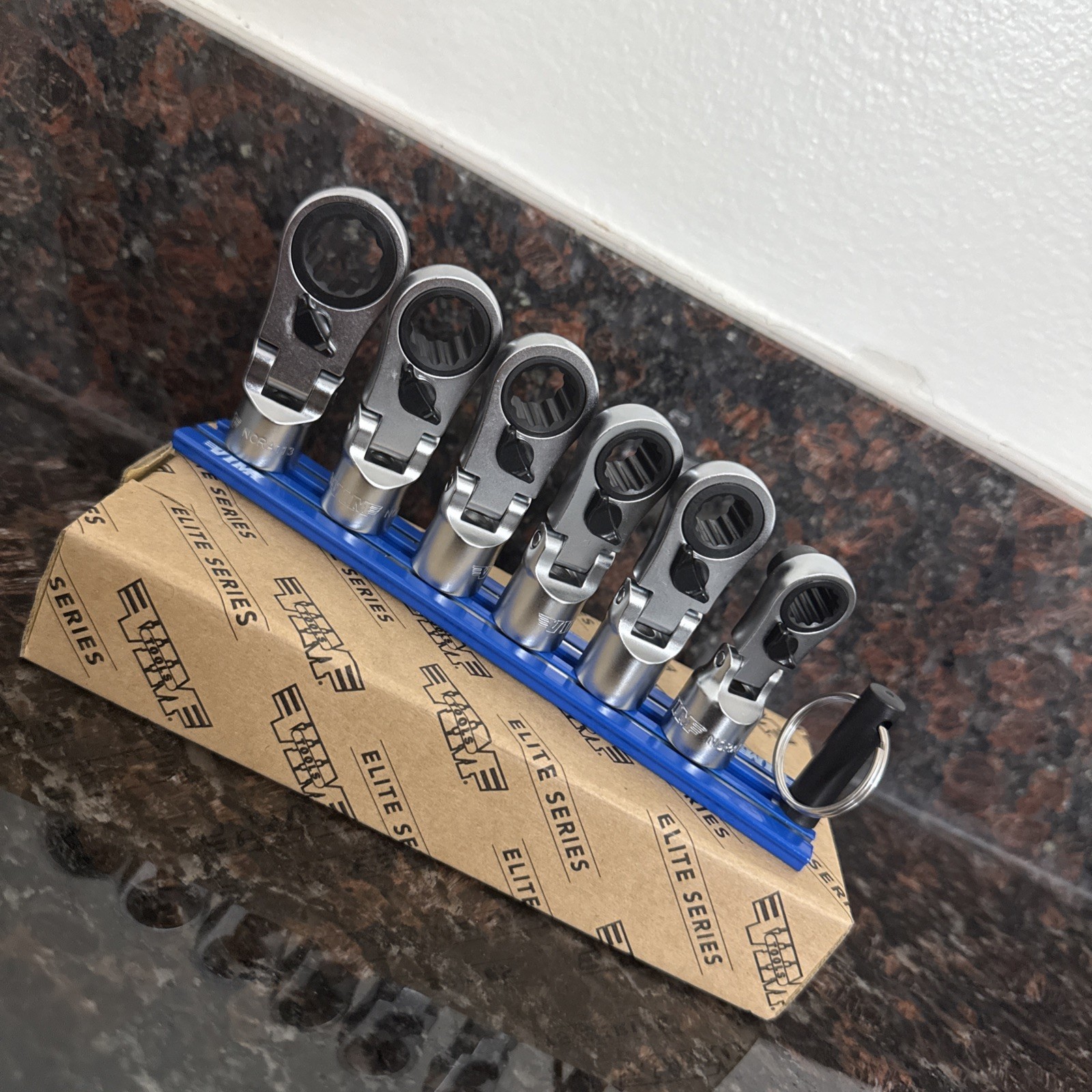6 PC. 12PT NANO FLEX OFFSET RATCHETING ATTACHMENT SET – 3/8″ DRIVE (8 – 13MM) gallery
