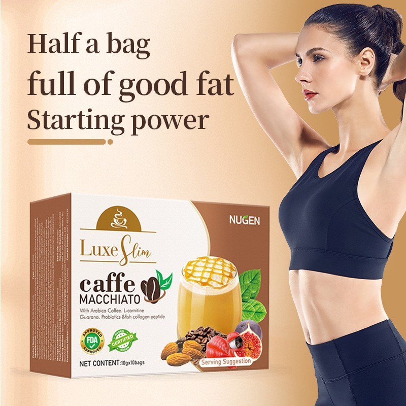 Luxe Slim Caffe Instant Coffee Macchiato Coffee Weight Loss 10G X 10 Packs gallery