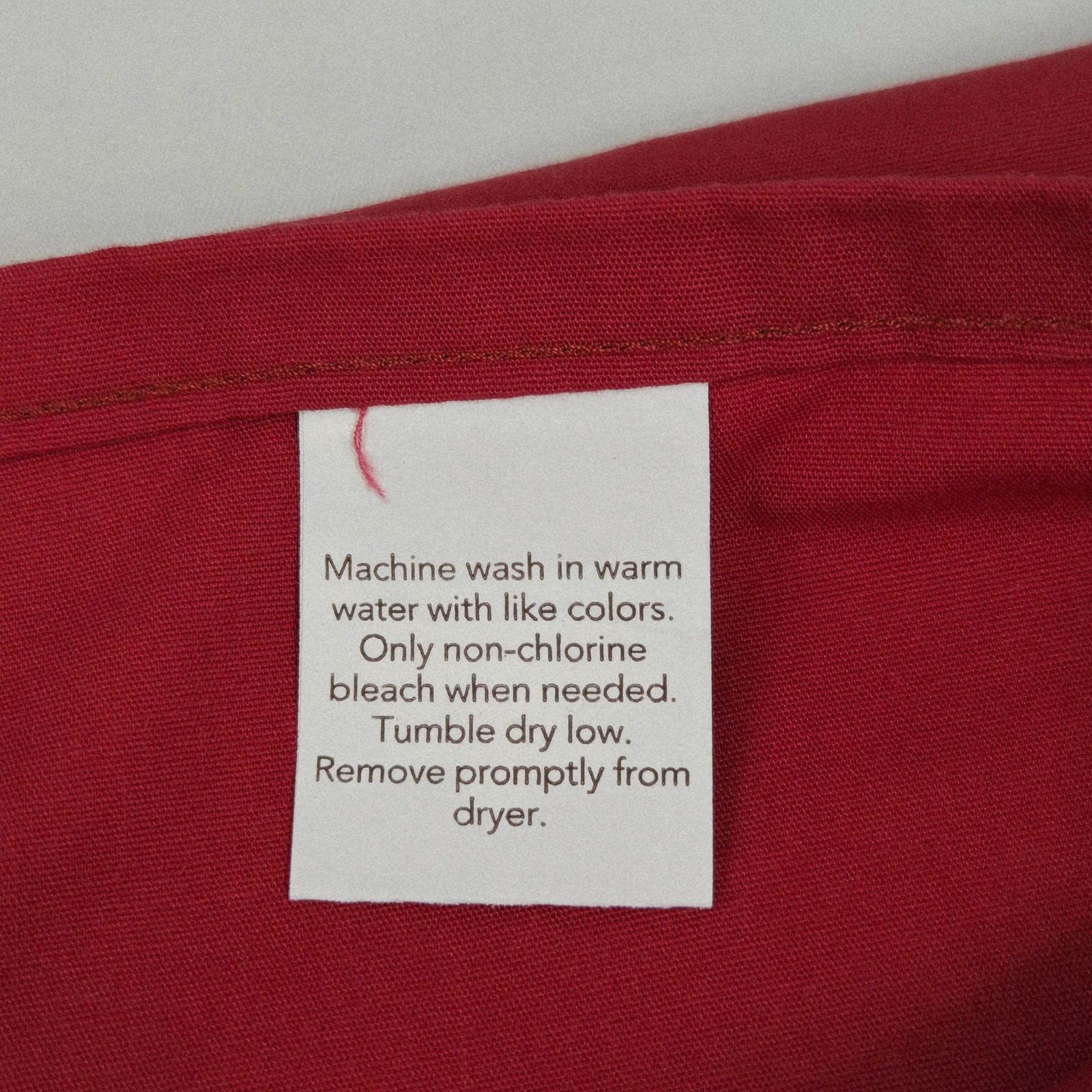 Deep Red Solid Color 3-pc Twin Bed Sheet Set - Brand New gallery