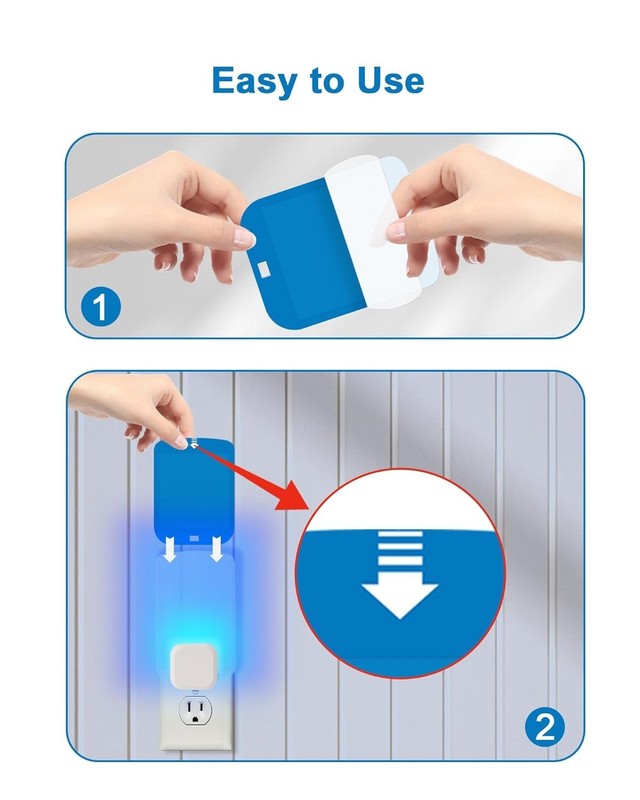 6 Pack Refill Cartridges for Raid & Stem Plug-in Blue Light - Safe & Effective gallery