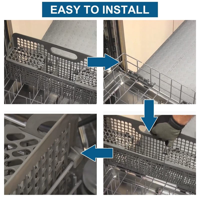 Universal Dishwasher Silverware Basket Replacement for Whirlpool & Kitchenaid - gallery