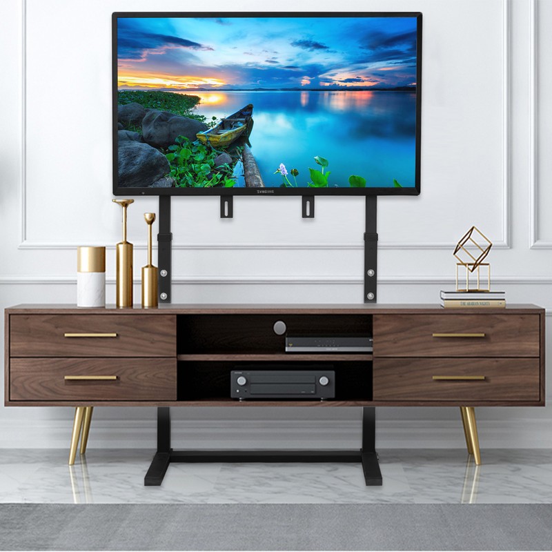 Multiple Styles Universal Tilting Floor TV Stand for 32-100'' LED Flat TV Cart gallery