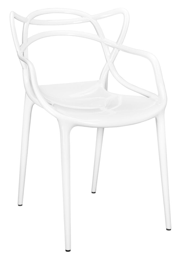 White Resin Orbit Chair by Chivari gallery