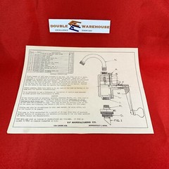 K-P Manufacturing Pump Diagram Assembly Instructions Directions