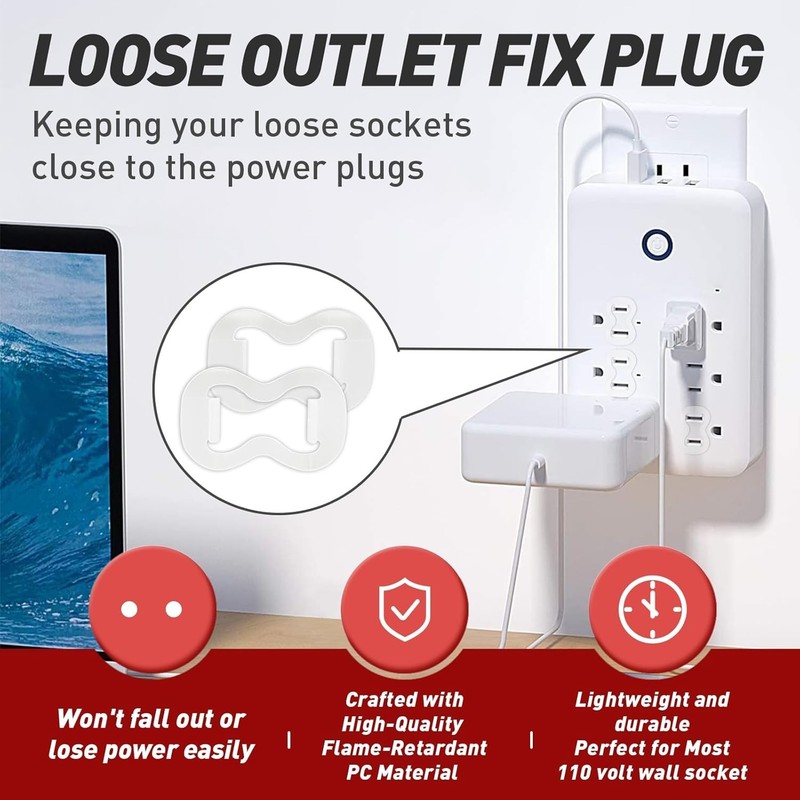 Reliable 15-Pack Loose Outlet Fix Plugs - Safeguard Your Electrical Connections gallery