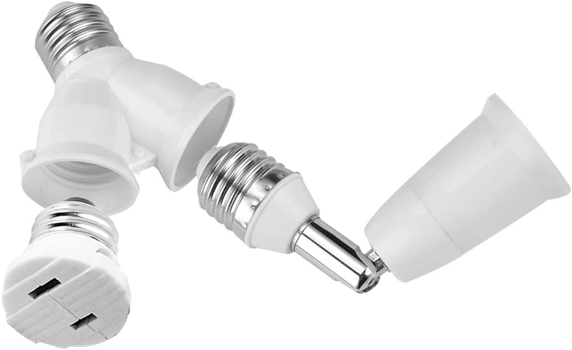 3-in-1 E26/E27 2 Spotlight Socket Splitter gallery
