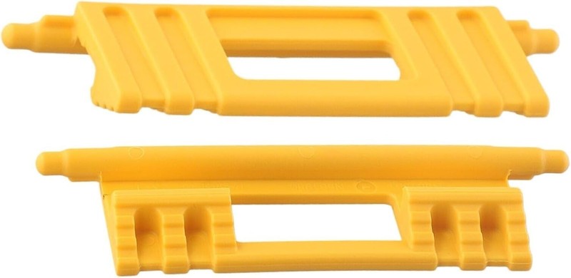 Functional 2-Pack Tool Clips for DEWALT Tool Boxes - 1.25 Inch Clips in Yellow gallery