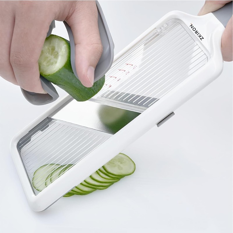 Professional Mandoline Slicer with Adjustable Thickness - Ideal for Kitchen Prep gallery