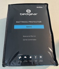 New BEDGEAR Basic Mattress Protector Queen Waterproof Barrier Soft Comfortable