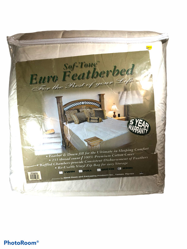 Sof-Tone Euro Featherbed King gallery
