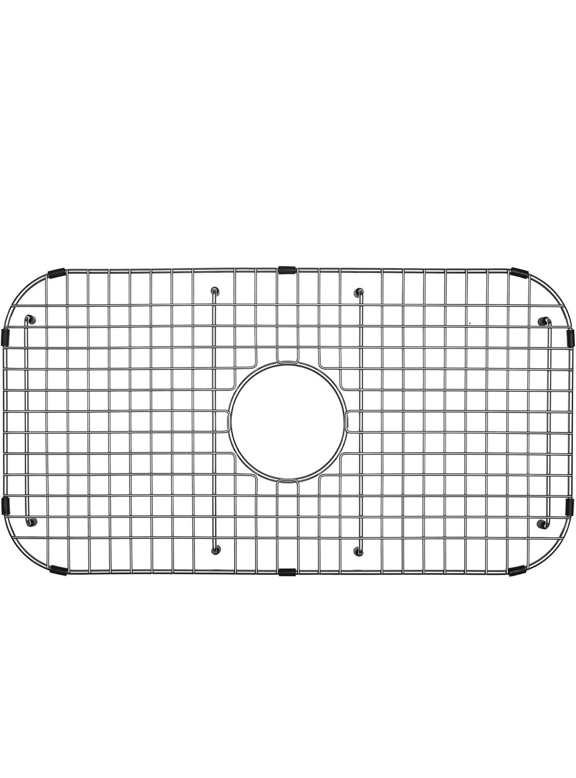 Sink Bottom Grid 27-1/2" x 14-1/4", Centered Drain with Corner Radius 3-1/2" gallery