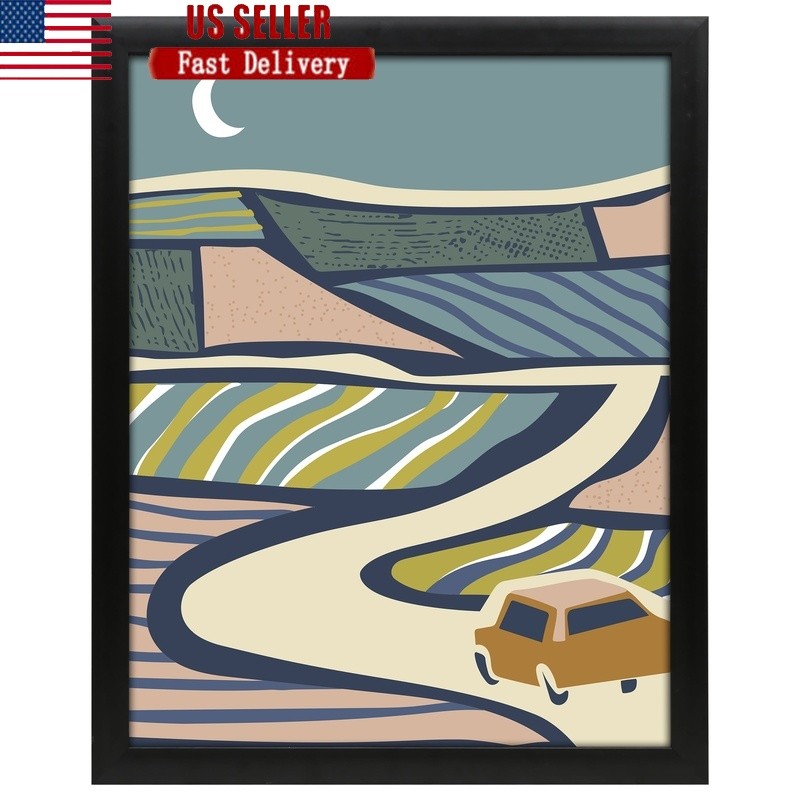 Black Museum 18x24 Poster Frame Back-Loading Tabs Clear Acrylic Wall Display New gallery