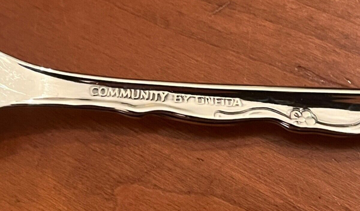 Oneida BELLE ROSE Community Stainless Flatware - Choice gallery