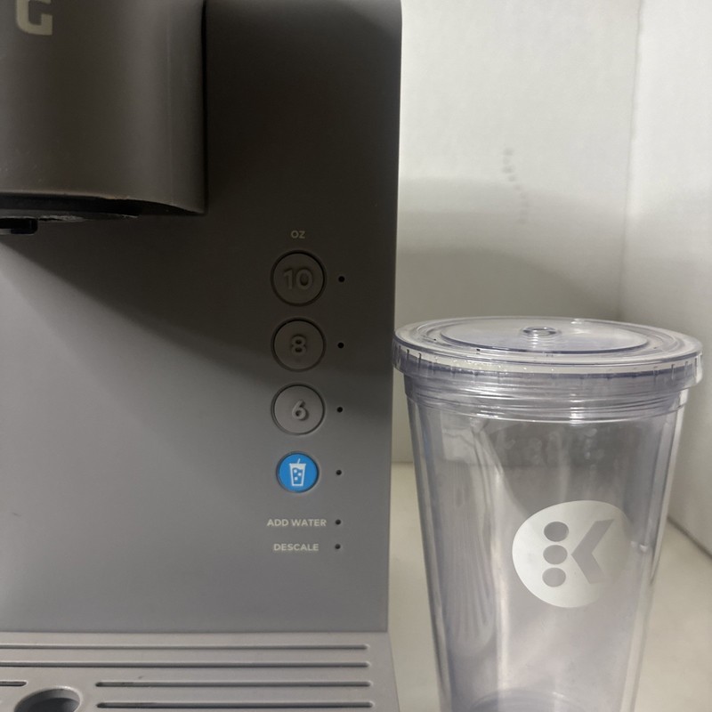 Keurig K-Iced Essentials Pod Coffee Machine Gray Hot & Iced Removable Tank Tray gallery