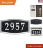 Weather-Resistant Custom Address Sign 15.25” – Easy Installation Included gallery