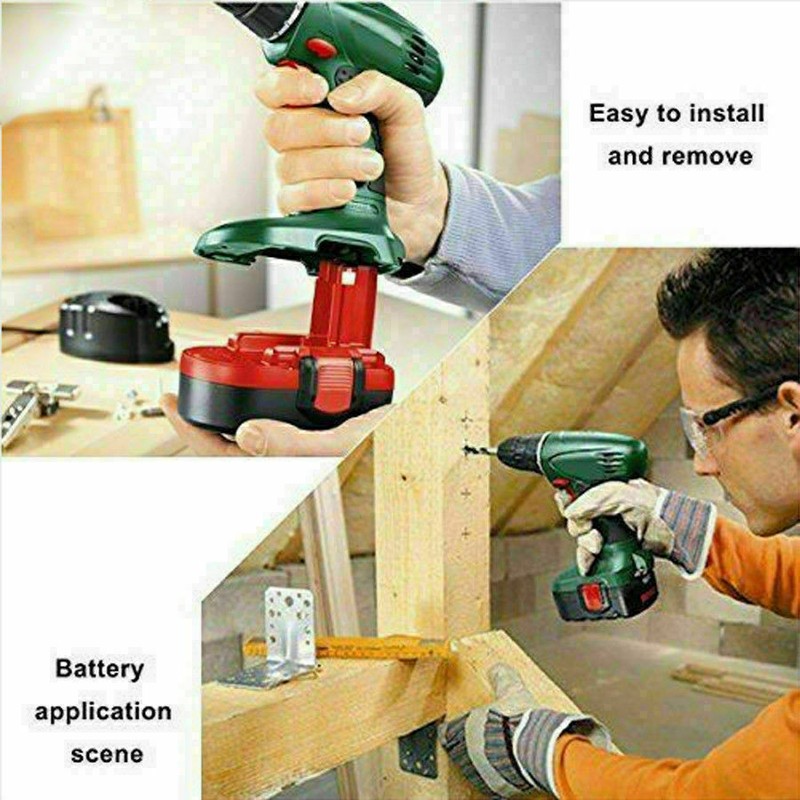 18V For Bosch BAT025 BAT180 BAT189 BAT026 BAT160 18Volt NiMh Battery 4600mAh gallery