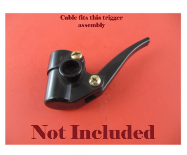 Original Mantis Tiller Parts # 467-2, V430004201 Cable Throttle gallery