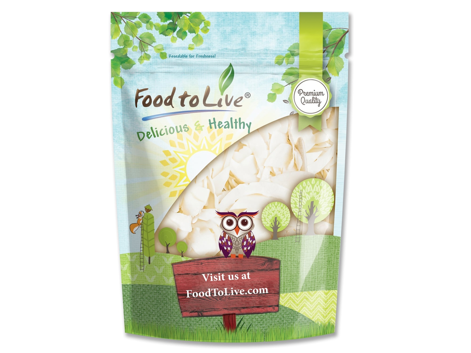 Coconut Chips – Unsweetened Flakes, Unsulfured, Raw, Dried, Desiccated, Keto gallery