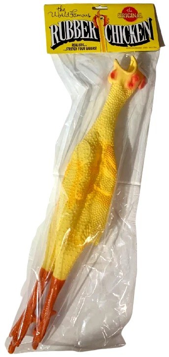 Loftus "The Original" World Famous Rubber Chicken - Classic Fun Gag Joke Toy gallery