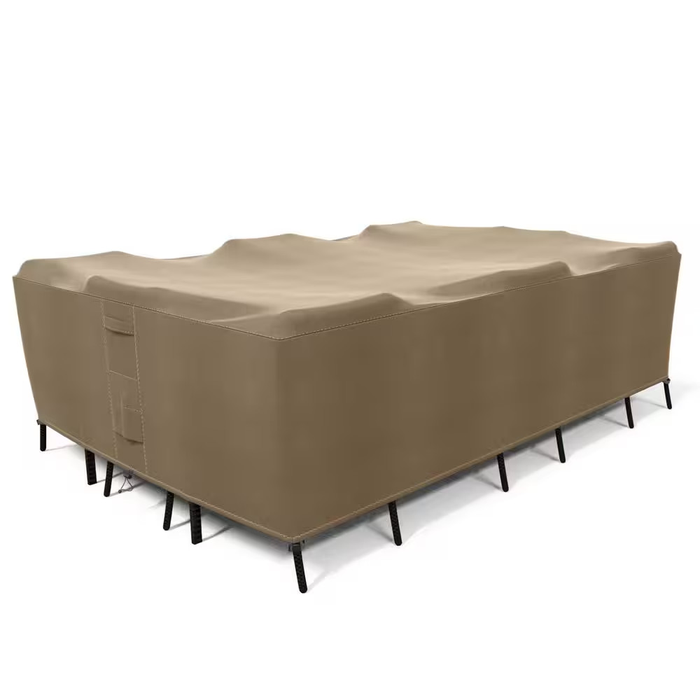 Patio Table and Chair Set Cover-Durable and Water Resistant Outdoor Furniture Co gallery