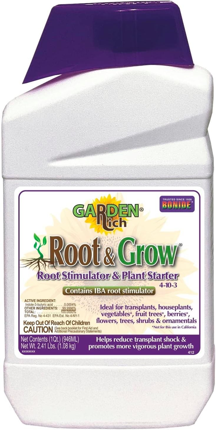 Bonide Garden Rich Root & Grow Root Stimulator & Plant Starter, 32 oz Concentrat gallery