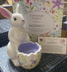 PartyLite 🐰LIMITED EDITION🐰HOPPITY 🐰Tealight Holder #P93001 New In Box