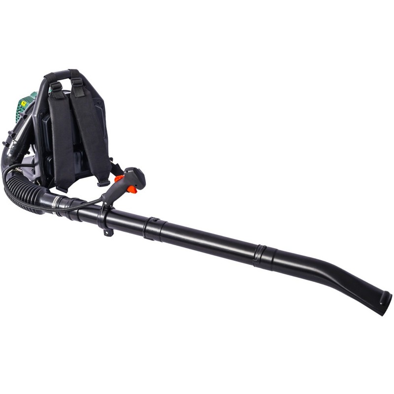 52CC 2-Cycle Gas Backpack Leaf Blower with Extention Tube, Green gallery