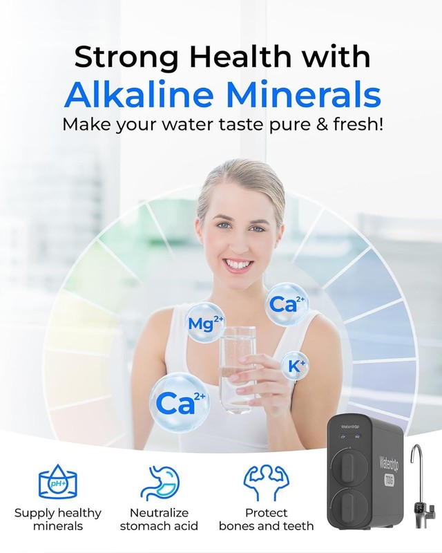 Waterdrop G2 Reverse Osmosis System, 7 Stage Tankless RO Water Filter System gallery