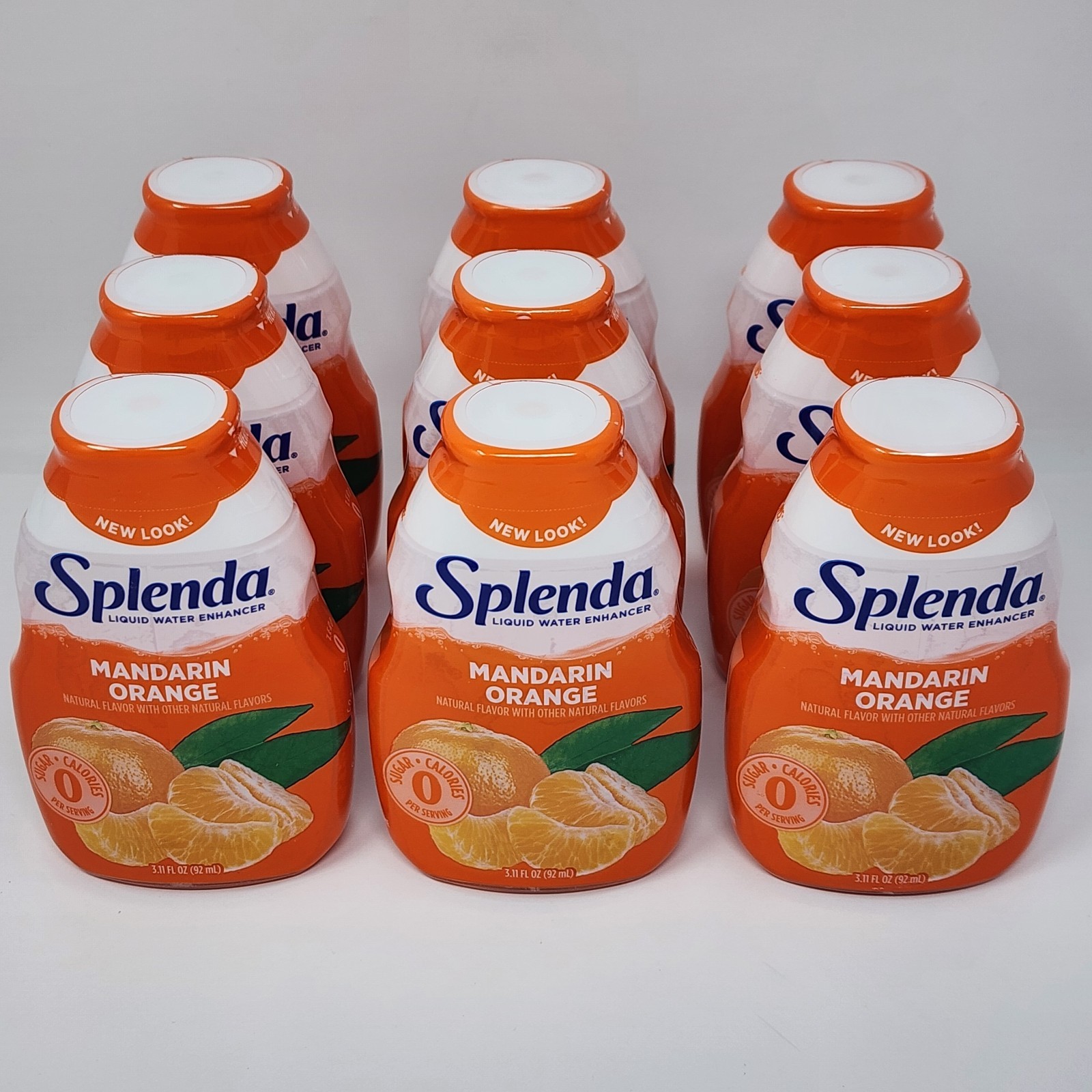 Splenda Liquid Water Enhancer Mandarin Orange 3.11 fl oz (9 Pack) Exp 07/11/2026 gallery