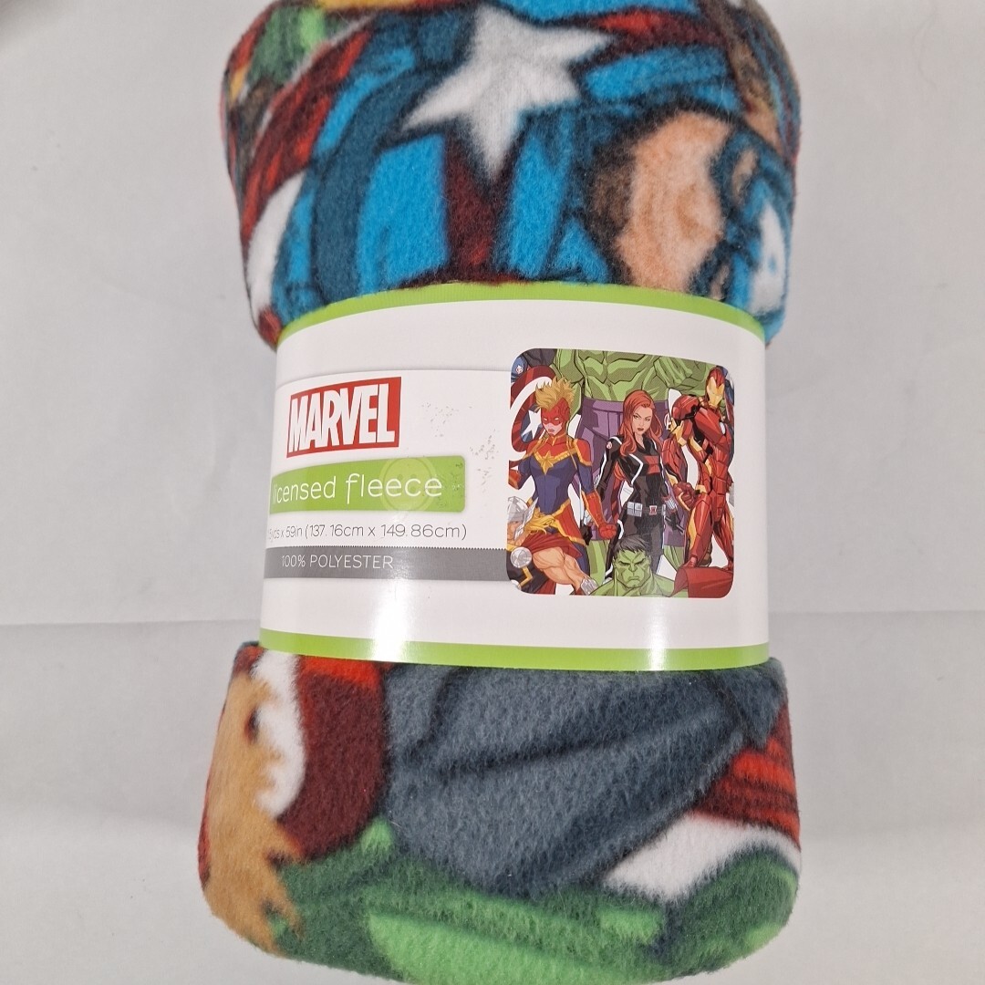 Marvel Licensed Fleece Blanket Avengers Unite 1.5 Yards X 59 Inches gallery
