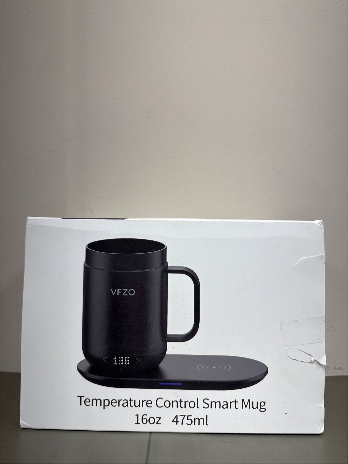 16Oz Temperature Control Smart Mug, Self Heating Coffee Mug LED Display, 180 Min gallery