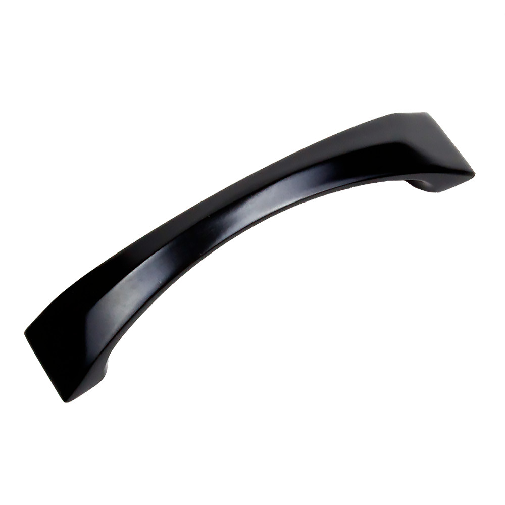Square Modern Handles Pulls Kitchen Cabinet Hardware Matte Black 96mm KPT gallery