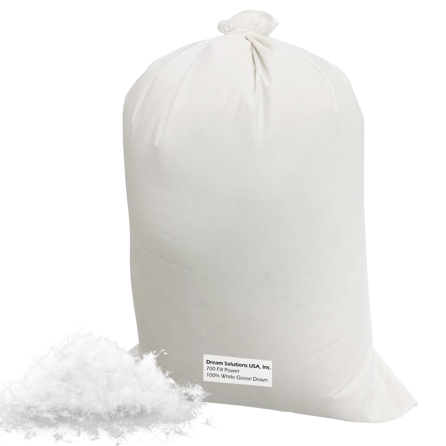Bulk Goose Down Filling (1/2 lb.) 700 Fill Power - 100% Natural White, No Fea... gallery
