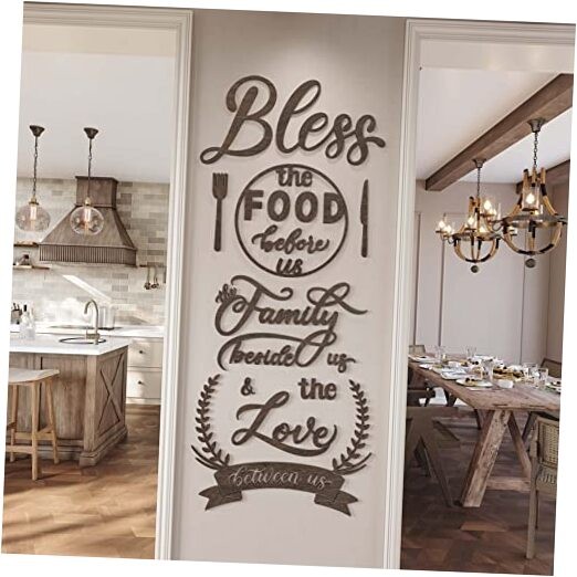 Wood Farmhouse Kitchen Wall Decor Decorations Dining Room Wall Decor Kitchen gallery