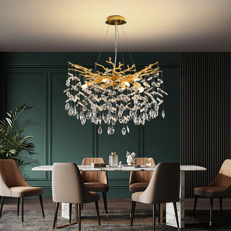 Luxury Gold Tree Branch Chandelier Modern Ceiling Lamp Pendant Light Fixtures gallery