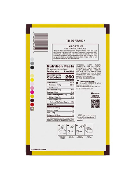 MR. GOODBAR Chocolate with Peanuts Candy, Bulk, 1.75 oz Bars (36 Ct) gallery