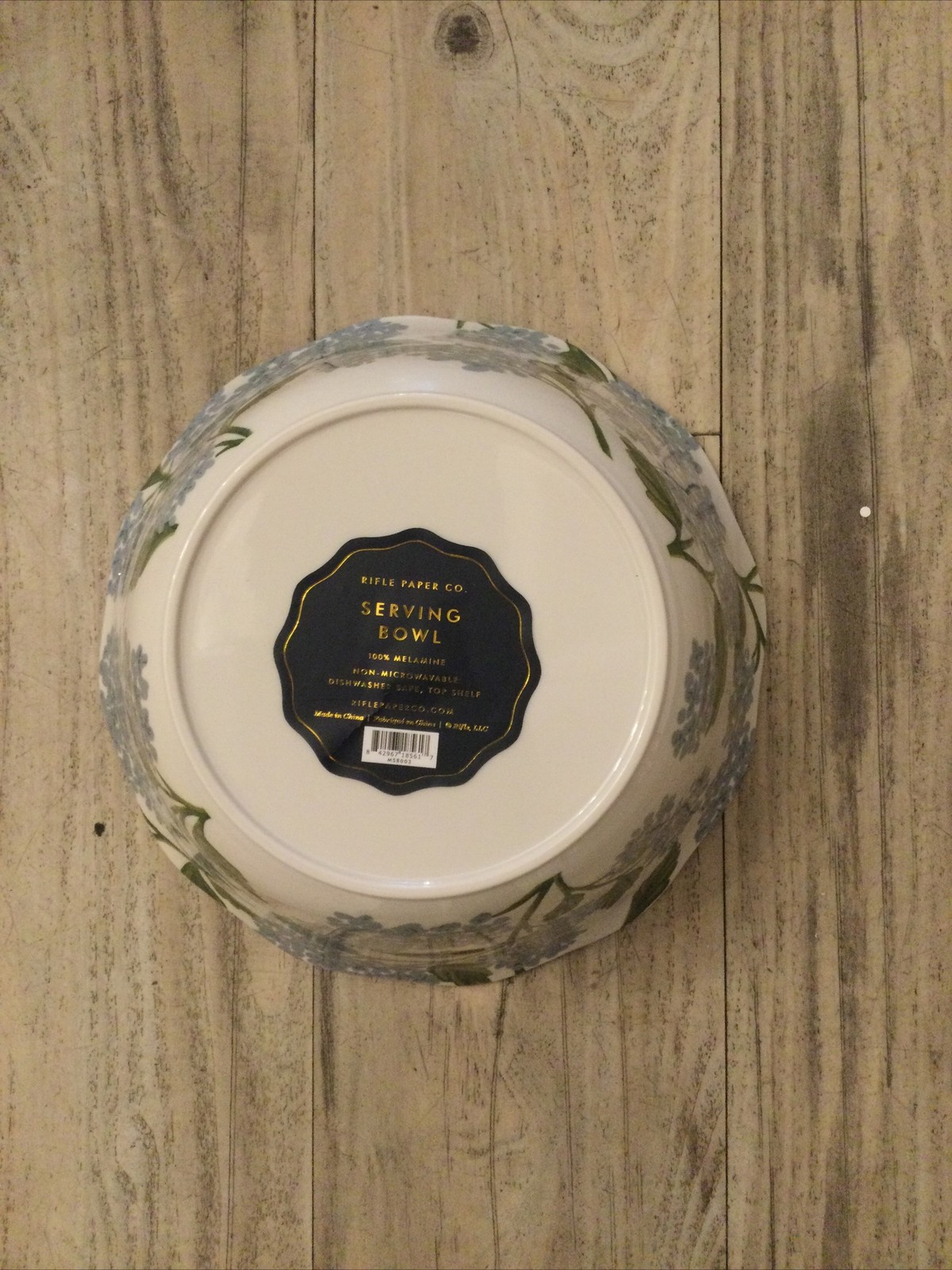 Rifle Paper Co. Hydrangea Serving Bowl gallery