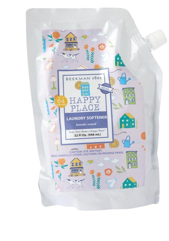 Beekman 1802 Happy Place Laundry Softener refill Lavender scent 64 loads 32 oz gallery