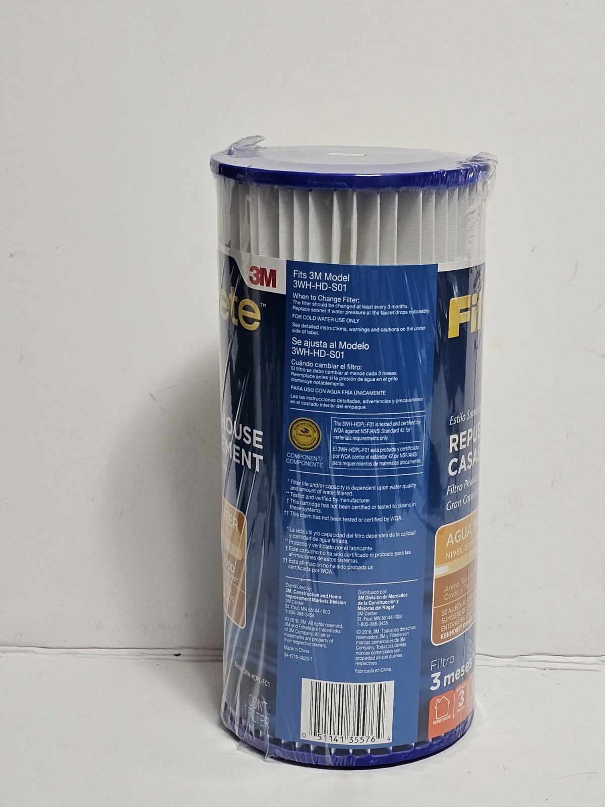 3M Filtrete Whole House Replacement Water Filter 3WH-HDPL-F01 gallery