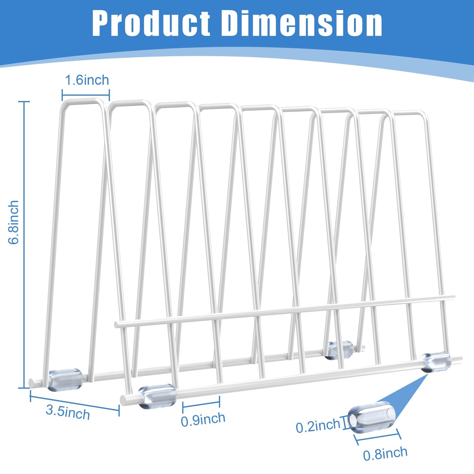 2 Pack Reusable Bags Drying RackMultiple Kitchen Storage Organizer for Plasti... gallery