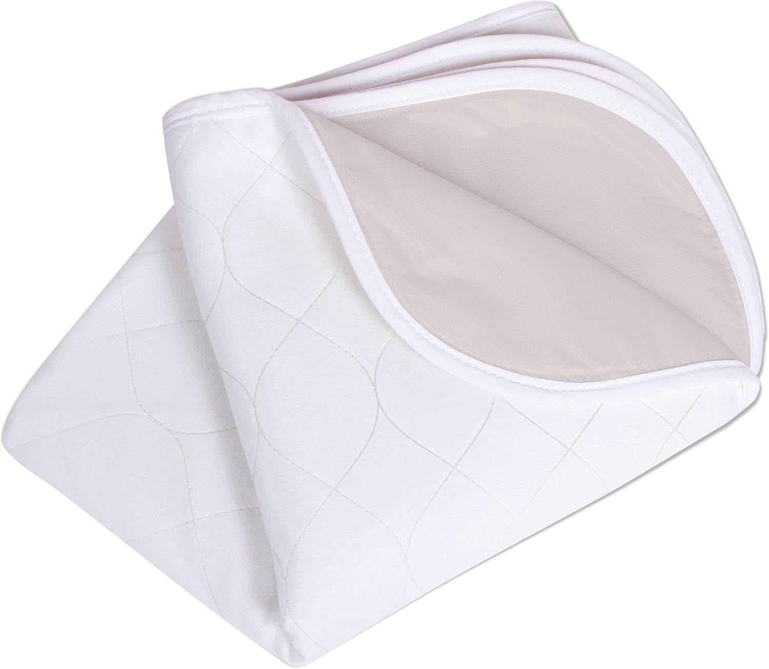 Washable Waterproof Mattress Pad - Mattress Protector and Bed Pad - 30" X 34" (B gallery