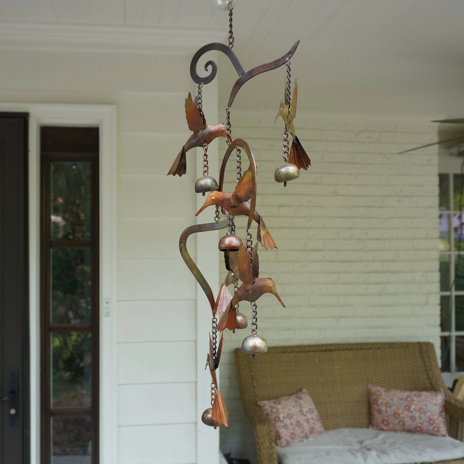 Scrollwork Hummingbird Wind Chime gallery