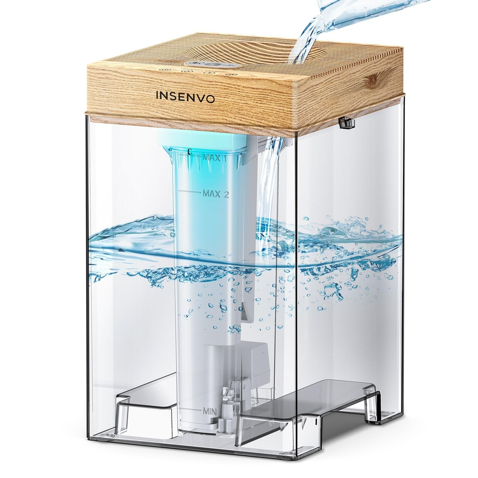 Humidifier 7.5L for Bedroom, Anti-leak Design & Top Fill, Ultrasonic Cool Mist gallery