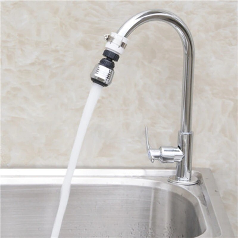 360 Degree Adjustment Kitchen Faucet Extension Tube Bathroom Water Tap , Filter gallery