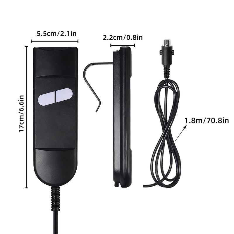 2-Button 5P Hand Remote Control for Okin lImoss Pride Lift Chair Power Recliner gallery